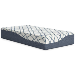 White/Blue Twin, alternate full mattress product view - 5