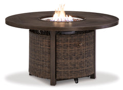Medium Brown Fire Pit Table, product view 2 - 2