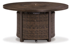 Medium Brown Fire Pit Table, product view 3 - 3
