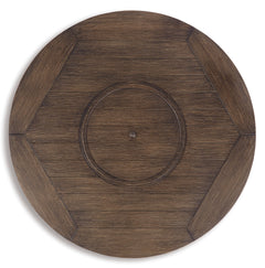 Medium Brown Fire Pit Table, product view 4 - 4