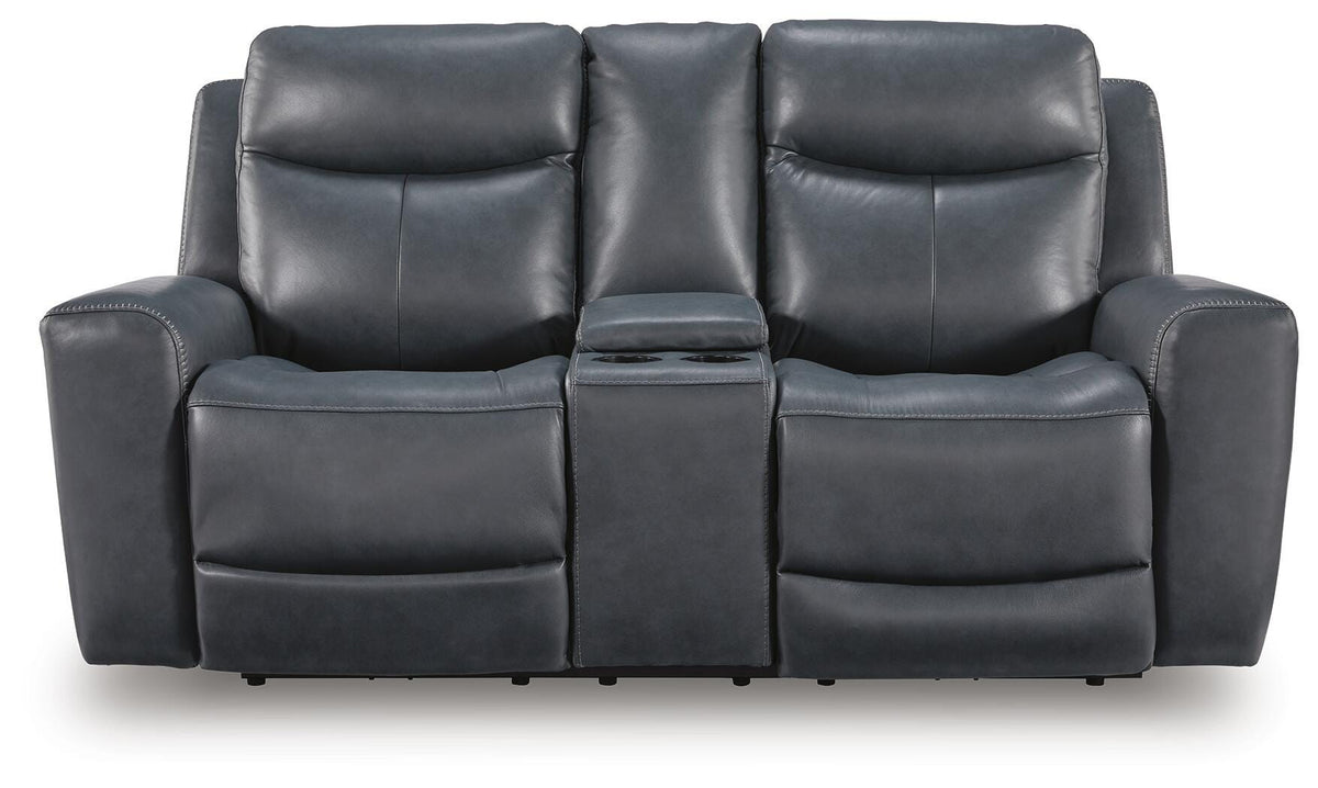 Admiral, complete loveseat closed front view