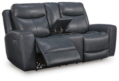 Admiral, complete loveseat reclined angle view - 3