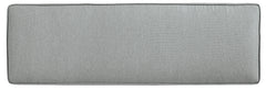 Gray Bench with Cushion, view 4 - 4