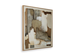 Tan/Brown/Gray Wall Art, product view 2 - 2