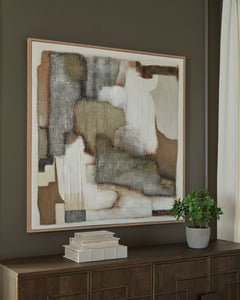 Tan/Brown/Gray Wall Art, product view 6 - 6