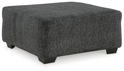 Shadow Oversized Square Upholstered Ottoman