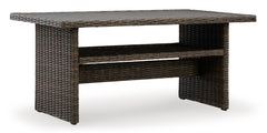Brown Outdoor Table, full product view - 1