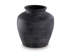 Distressed Black 12.25-inch vase, product view 3 - 3
