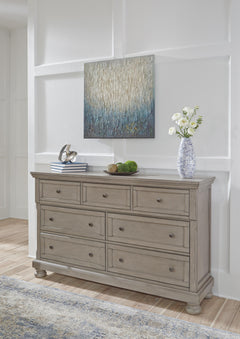 Light Gray, dresser in room setting - 3