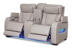 Gray, full product with footrests extended - 6