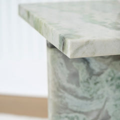 White/Green Accent Table, view 2 - 2