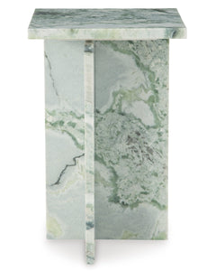 White/Green Accent Table, view 4 - 4