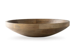 Natural Brown decorative bowl, full product view - 1