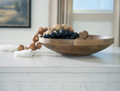 Natural Brown decorative bowl, product view 3 - 3