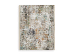 Multi 94" x 118", complete rug design; representative size - 5