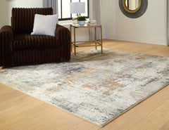 Multi 94" x 118", room view; furniture excluded - 6