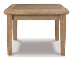 Grayish Brown Rectangular Cocktail Table, product view 3 - 3