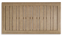 Grayish Brown Rectangular Cocktail Table, product view 4 - 4