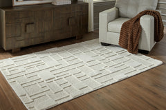 Ivory 60.5" x 83.75", room view; furniture excluded - 6
