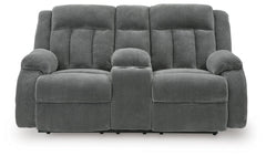 Steel, complete loveseat, front view - 8