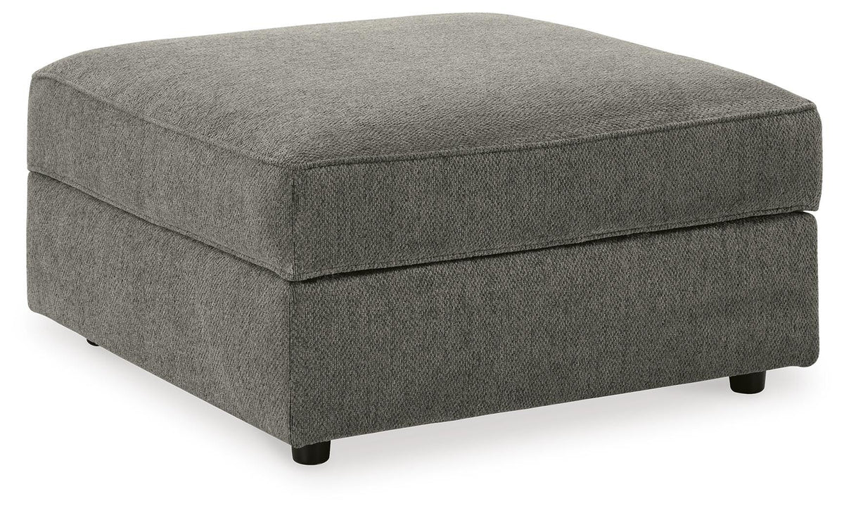 Putty, complete closed ottoman angled view