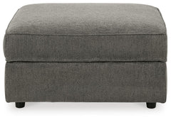 Putty, complete closed ottoman front view - 3