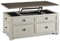 Two-tone Four-Drawer Lift-Top Coffee Table, product view 6 - 6
