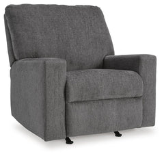 Pewter, full recliner in closed position - 1