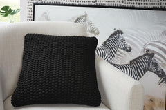 Black / Throw Pillow, room setting; other items excluded - 4
