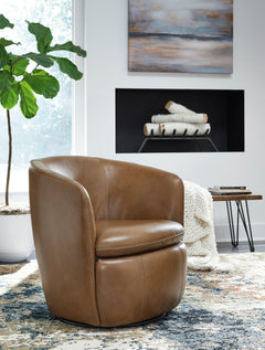 Caramel Accent Chair, view 5 - 5