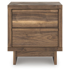 Brown / Nightstand, front view - 3