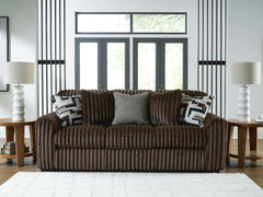 Chocolate, complete sofa in room - 2