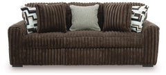 Chocolate, complete sofa, front view - 3