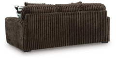 Chocolate, complete sofa, rear view - 4