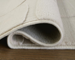 Sandstone 60" x 84", rolled rug backing detail - 8