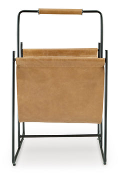 Brown/Black Magazine Rack, view 4 - 4