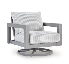 Gray / Outdoor Lounge Chair, complete product angled view - 1