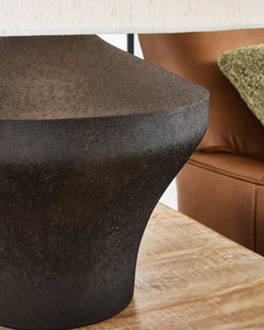 Distressed Brown table lamp, product view 3 - 3