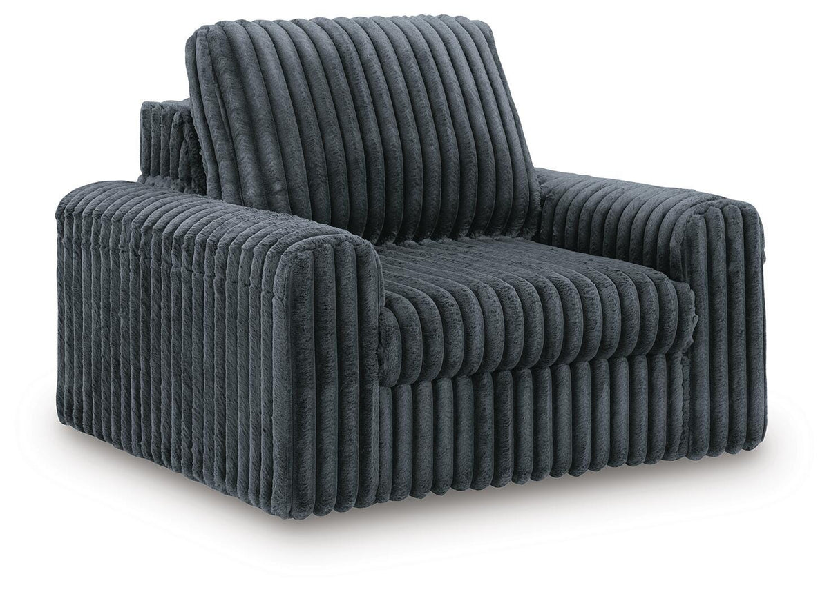 Gunmetal, full power chaise product view