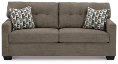 Chocolate, full sofa front view - 1