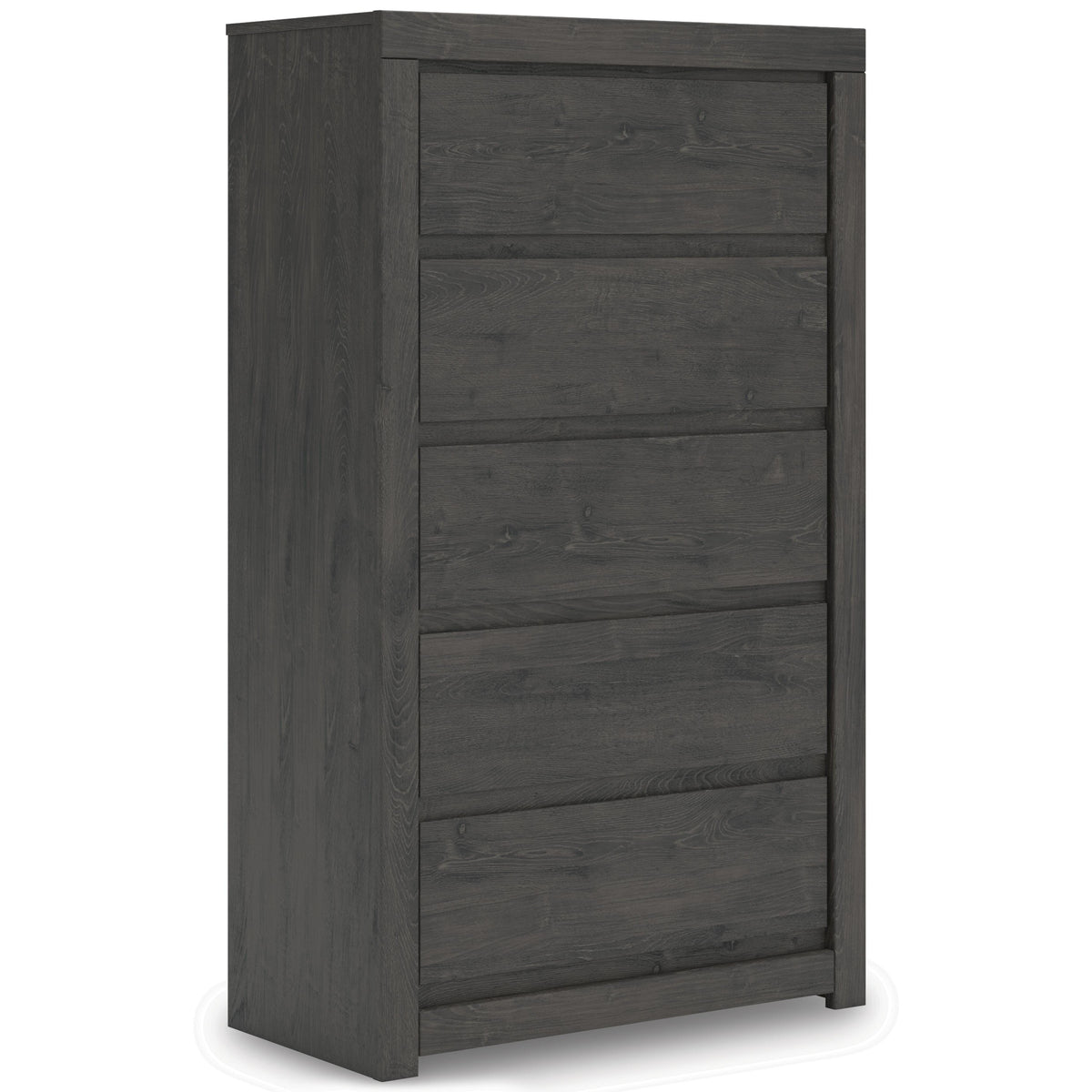 Charcoal / Chest of Drawers, complete product angled view