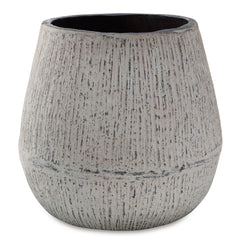 Distressed Brown 9.5-inch height vase, product view 2 - 6