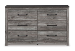 Dark Gray, full front view of dresser - 3