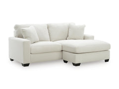 Ivory / Sofa Chaise + Loveseat, sofa view - 2