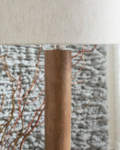 Natural Brown floor lamp, product view 4 - 4