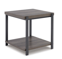 Gray/Black three-piece table set, product view 5 - 5