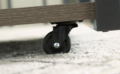Gray/Black three-piece table set, product view 6 - 6