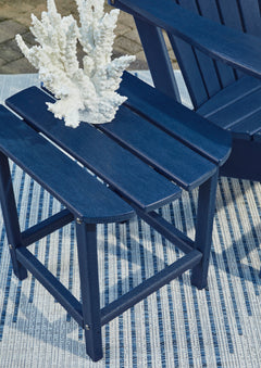 Blue outdoor end table, product view 5 - 10