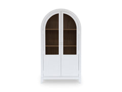 White/Natural Dagandale display cabinet, full product view - 15