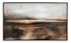Black/Brown/Orange Wall Art, full product view - 1